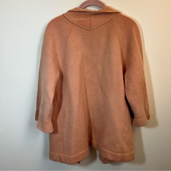 ✨ Women’s Tan Heavyweight Open Front Cardigan Sweater - Picture 6 of 13